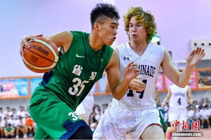 　　資料圖：中美青少年籃球友誼賽。<a target='_blank' href='http://www.chinanews.com/'>中新社</a>記者 陳驥旻 攝