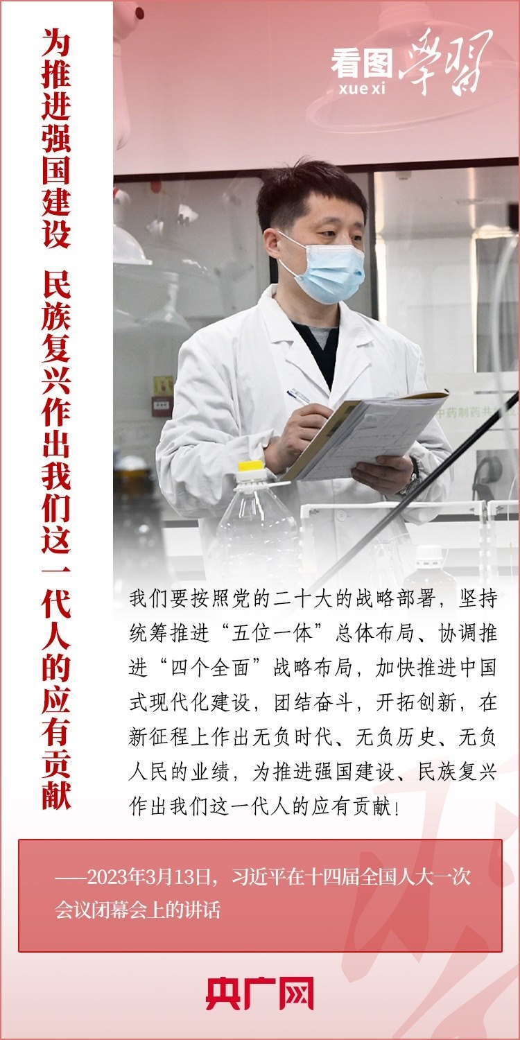 看圖學(xué)習(xí)丨為推進(jìn)強(qiáng)國(guó)建設(shè)、民族復(fù)興作出我們這一代人的應(yīng)有貢獻(xiàn)