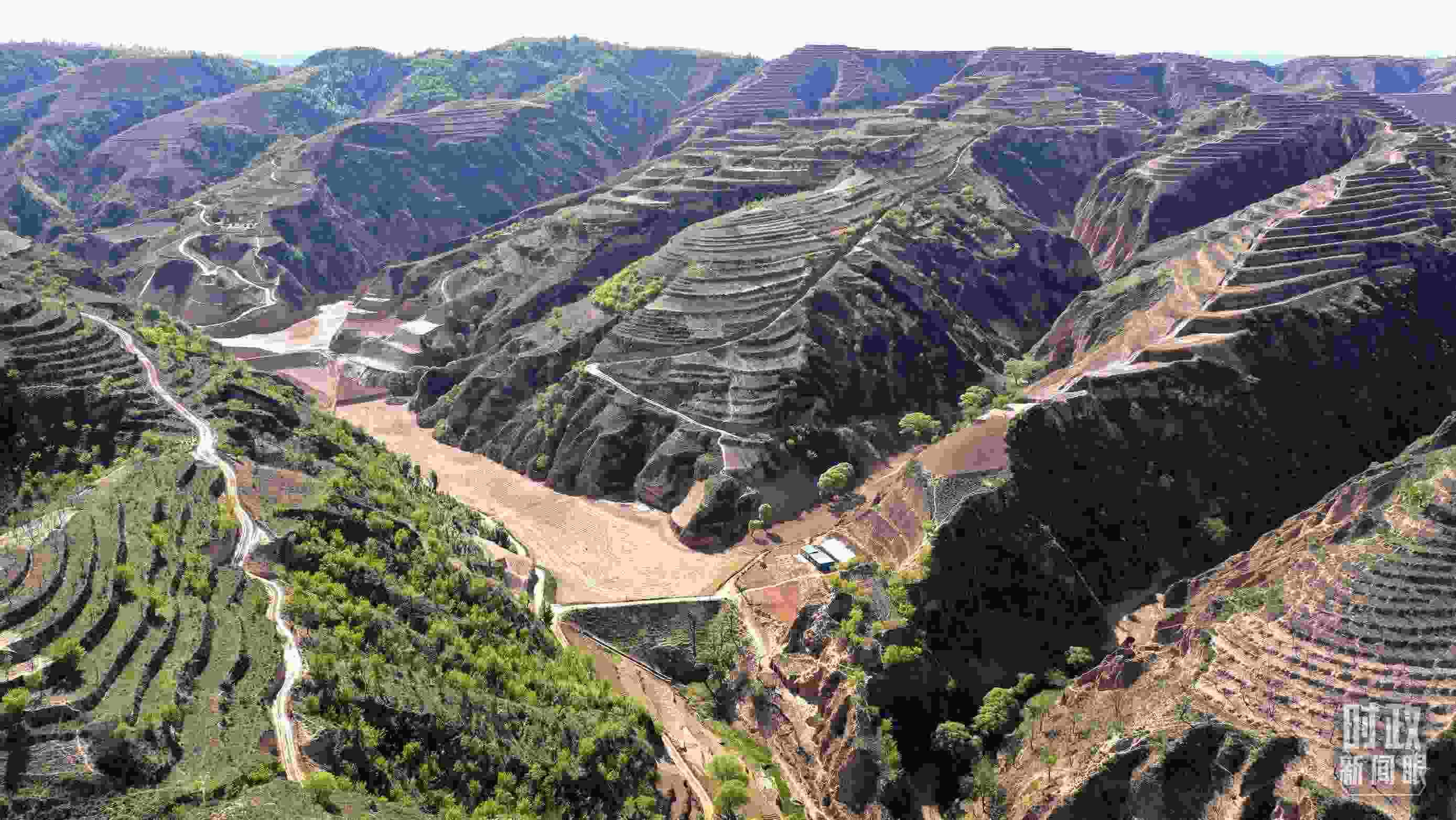 △陜西高原地貌。（圖／視覺中國）