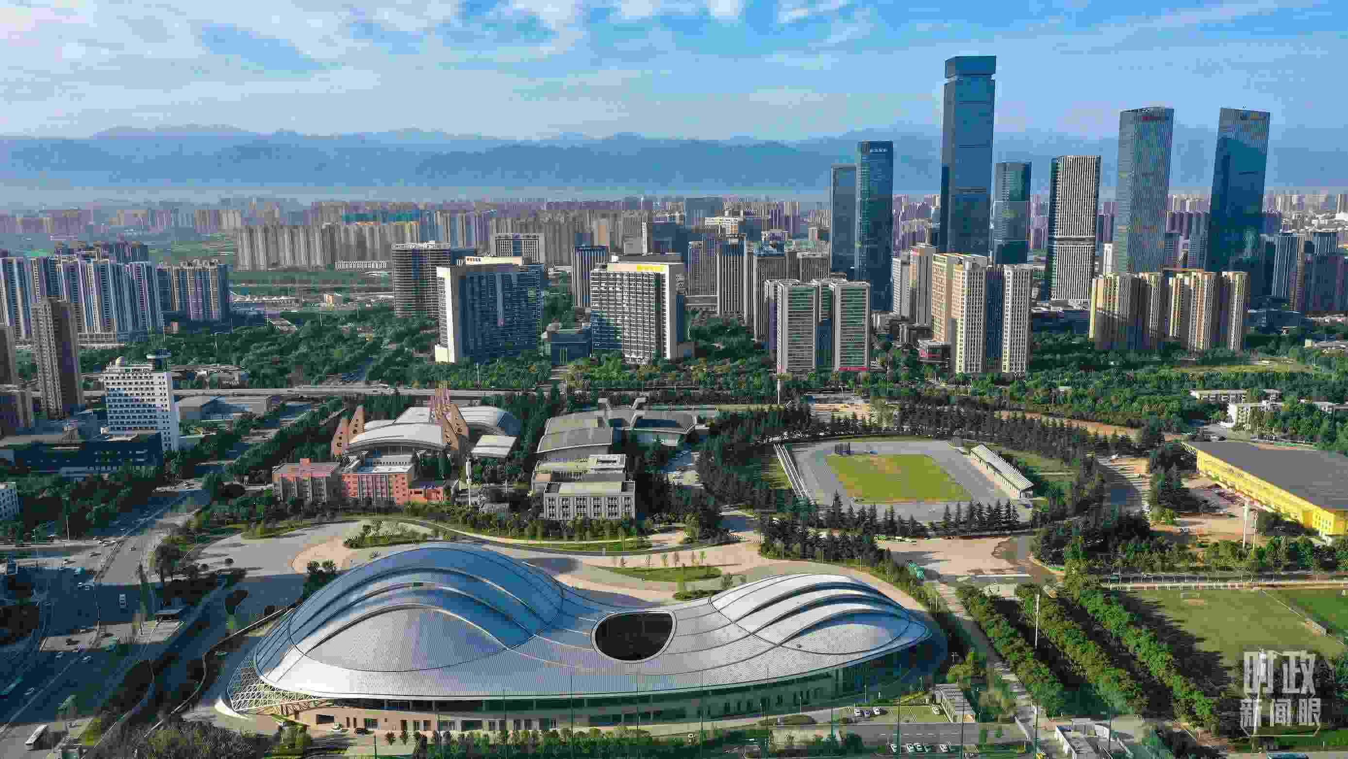 △西安高新區(qū)。（圖／視覺中國）