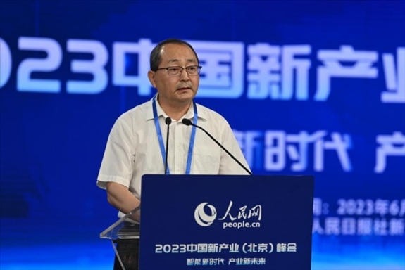 中央網(wǎng)信辦網(wǎng)絡(luò)綜合治理局副局長(zhǎng)李云峰。人民網(wǎng)記者 于凱攝