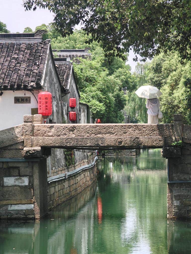 7月6日拍攝的平江歷史文化街區(qū)一景。新華社記者 楊依軍 攝