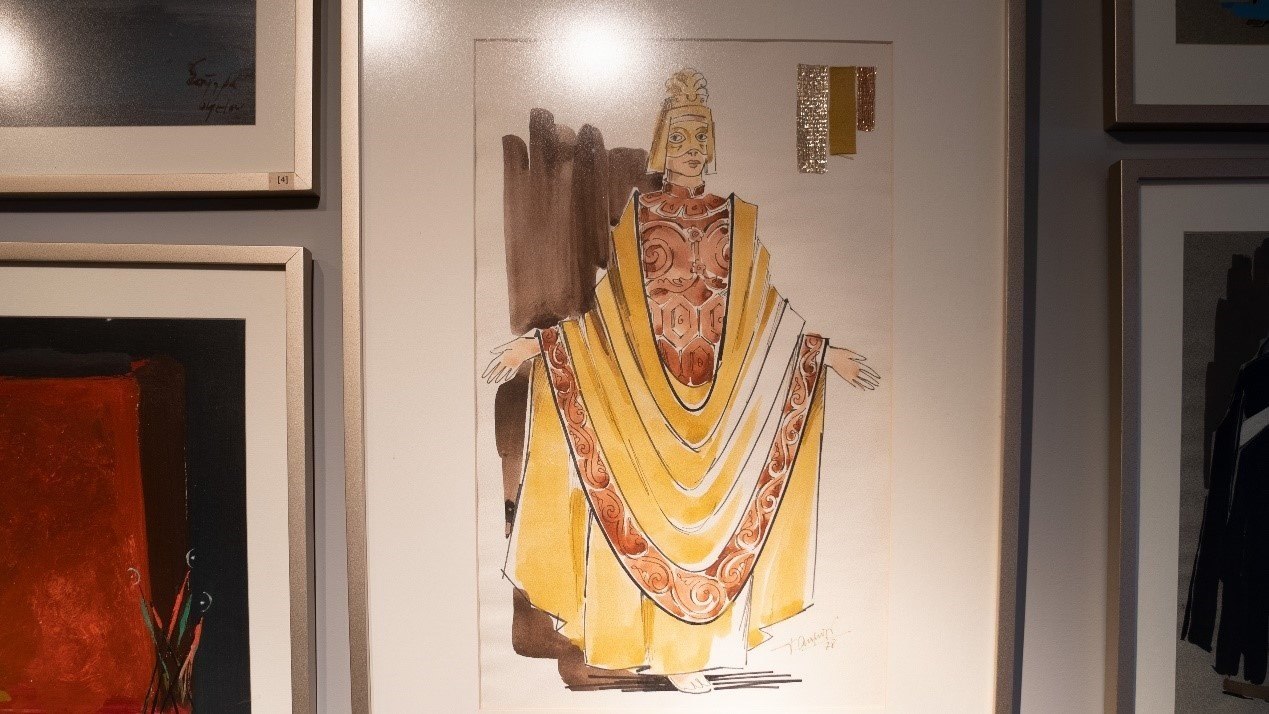 卡贊扎基斯的作品被改編成戲劇。人民網(wǎng)記者 葛泰佚攝