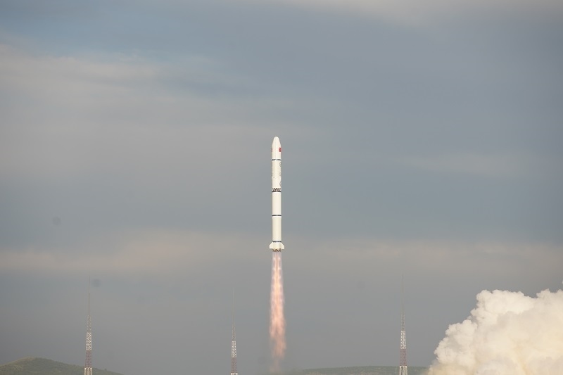 我國(guó)成功發(fā)射環(huán)境減災(zāi)二號(hào)06星。太原衛(wèi)星發(fā)射中心供圖