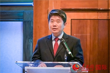 李立言致辭。人民網(wǎng) 郭錦標攝