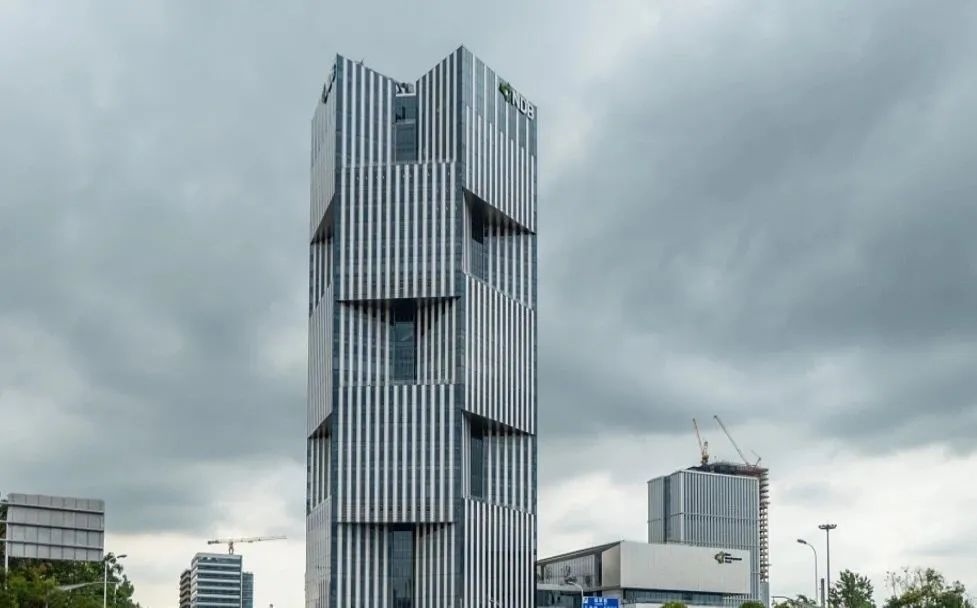 上海浦東新區(qū)，金磚國家新開發(fā)銀行總部大樓。