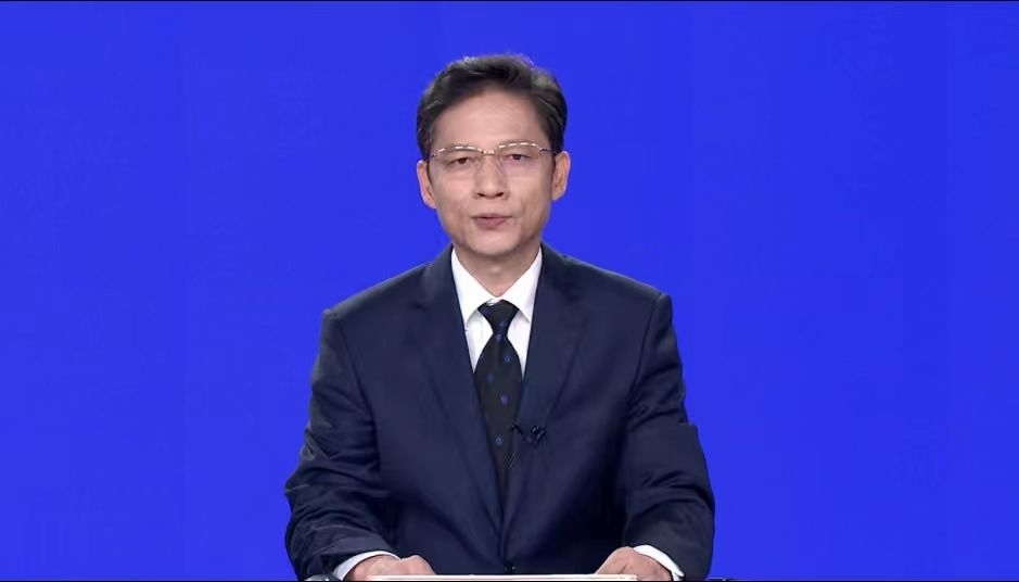 劉昆致辭。中國駐東盟使團供圖