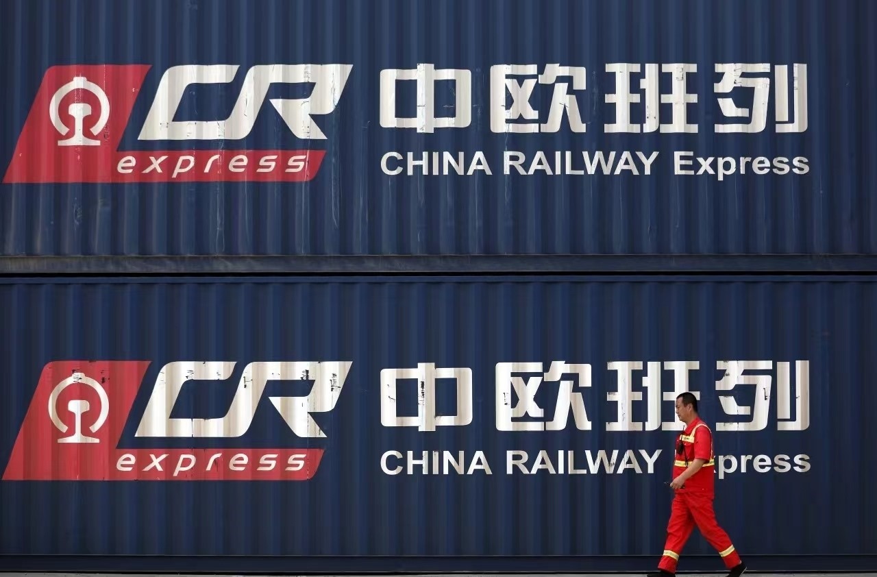 國(guó)鐵集團(tuán)發(fā)布中歐班列全程時(shí)刻表成果。國(guó)鐵集團(tuán)供圖