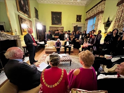 藝術(shù)節(jié)舉辦的人文交流活動(dòng)。主辦方供圖