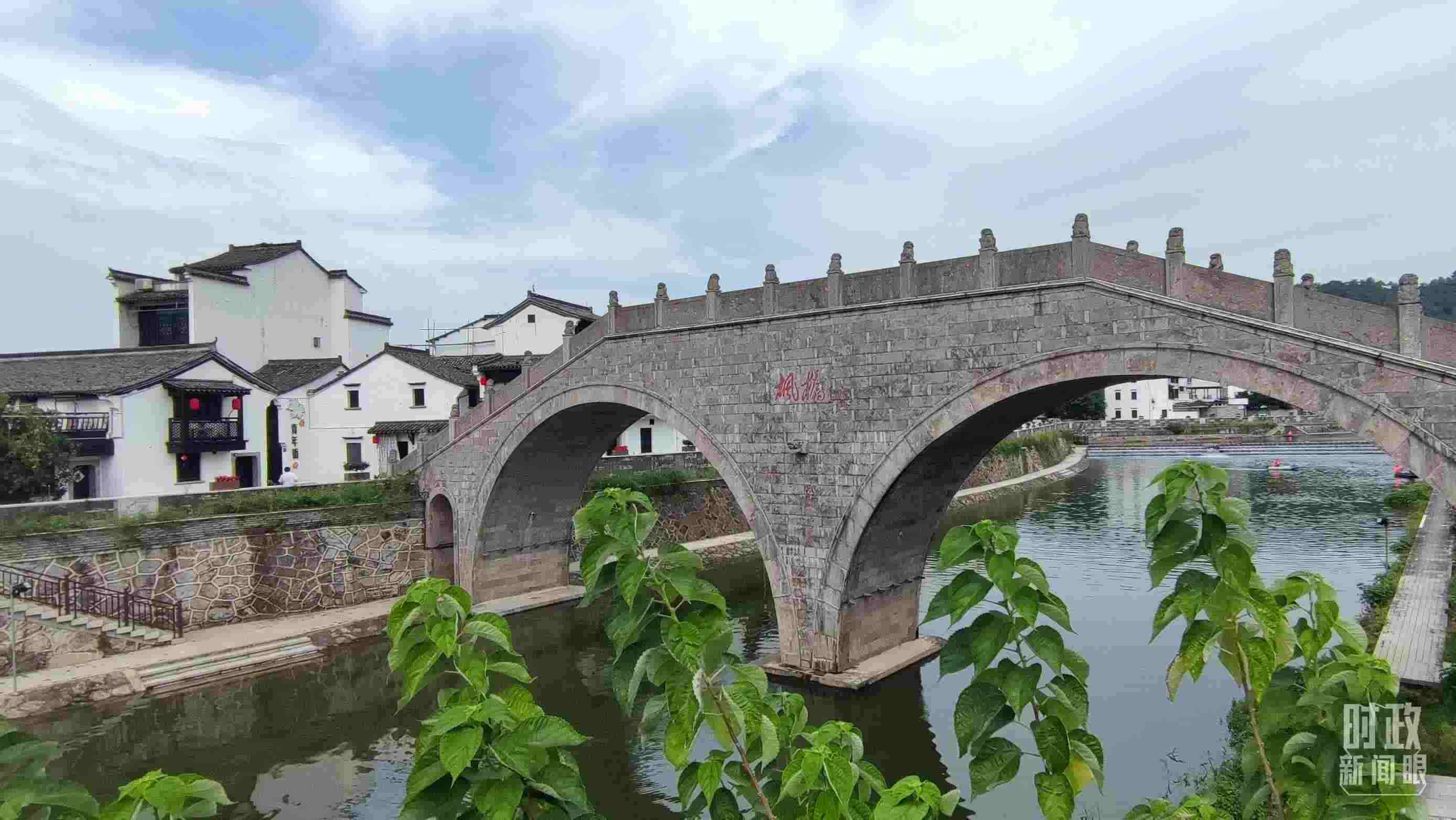 △楓橋古鎮(zhèn)。（總臺央視記者耿小龍拍攝）