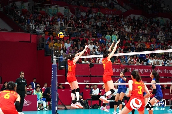 比賽現(xiàn)場。人民網(wǎng)記者 胡雪蓉攝