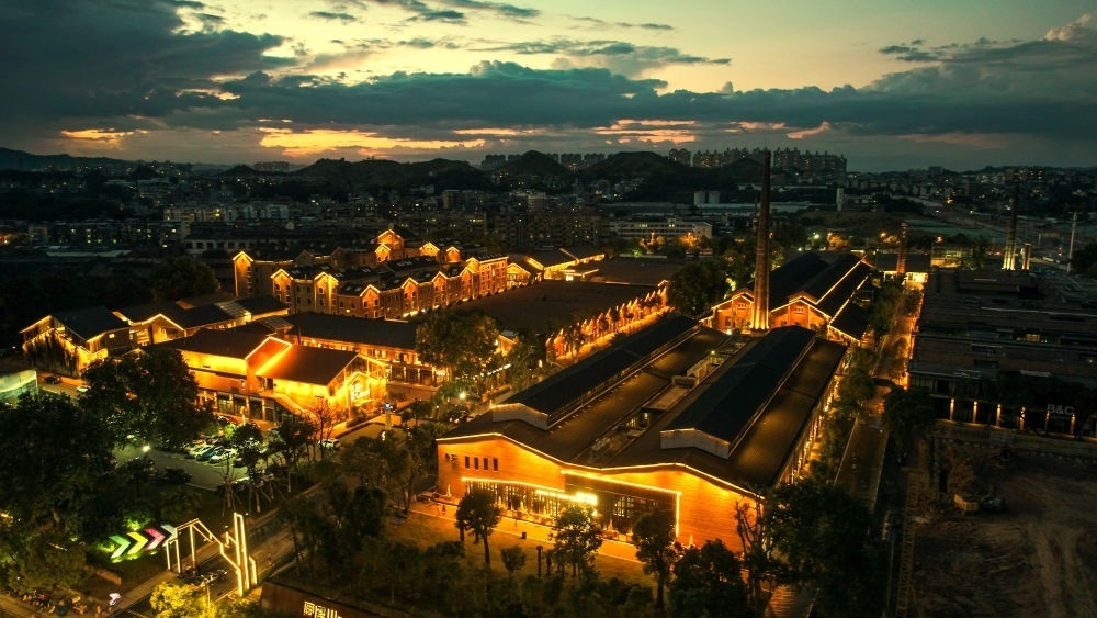 ↑ 景德鎮(zhèn)文創(chuàng)街區(qū)。