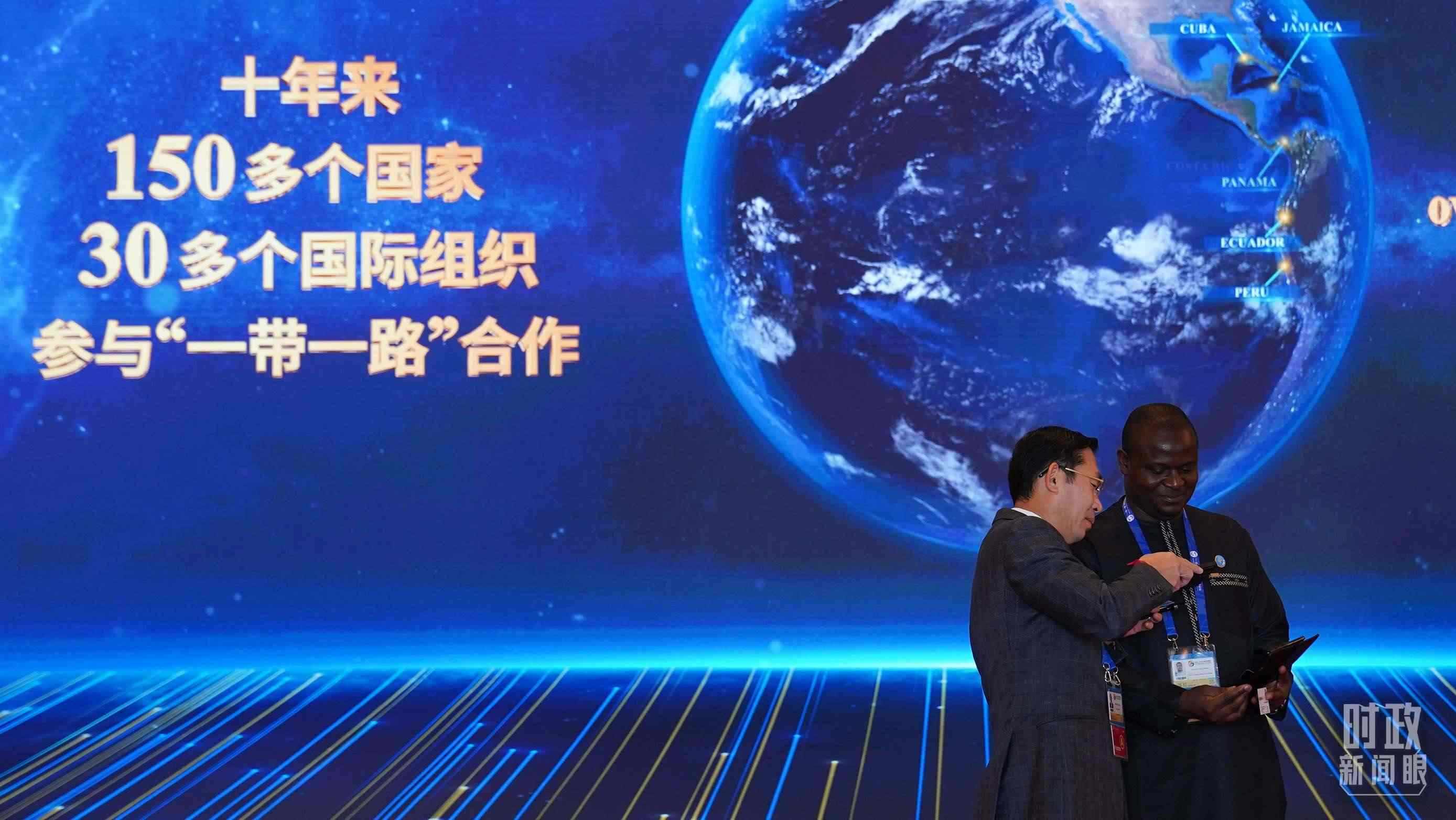 △“一帶一路”助力許多發(fā)展中國家加快邁向現(xiàn)代化的步伐。（總臺國廣記者李晉拍攝）