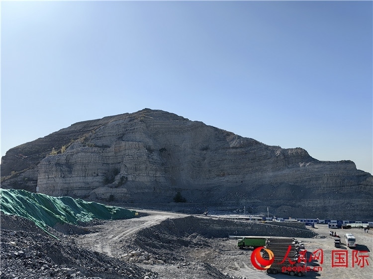 薊州礦山生態(tài)修復(fù)項目。人民網(wǎng)記者 符園園攝