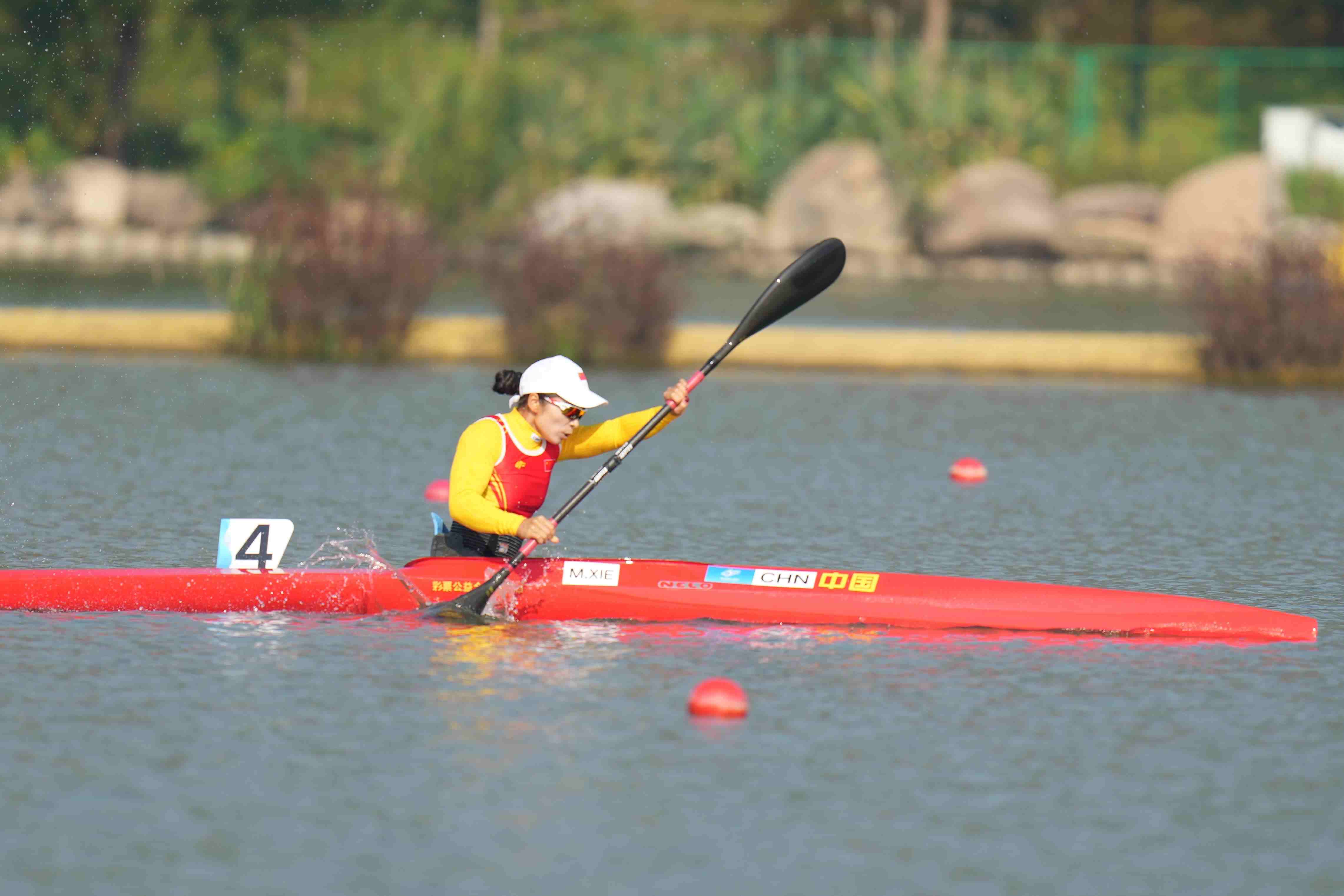 △2023年10月23日，中國(guó)選手謝毛三獲得本屆亞殘運(yùn)會(huì)首金。