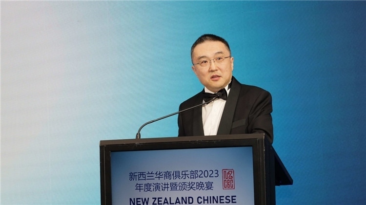 中國駐新西蘭大使王小龍。攝影：張凱