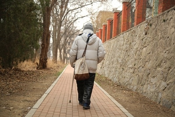 鐘萬勰院士在大連理工大學(xué)校園里。周學(xué)飛攝