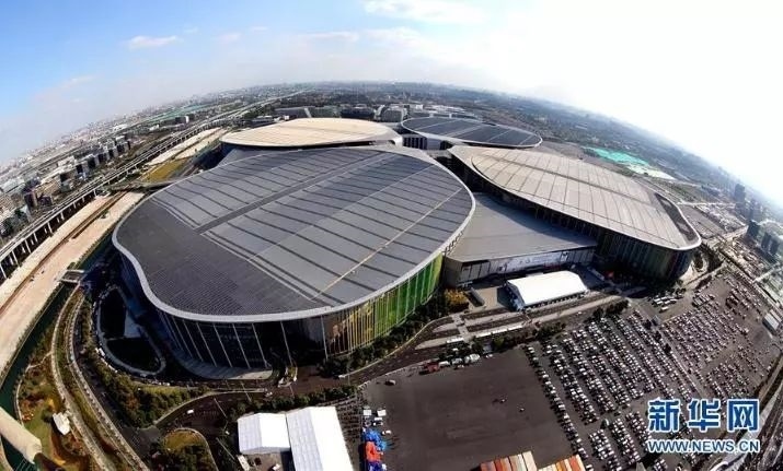 中國國際進(jìn)口博覽會舉辦場地——國家會展中心（上海）。新華社記者 凡軍 攝