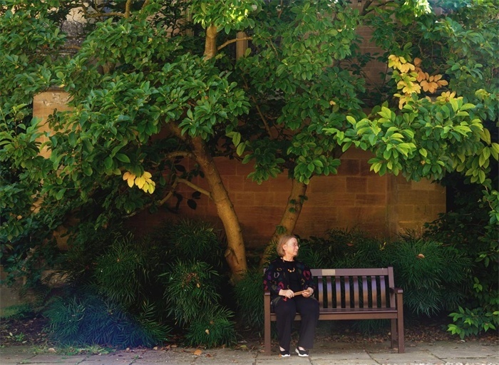 羅森在牛津大學(xué)墨頓學(xué)院。葛大龍攝