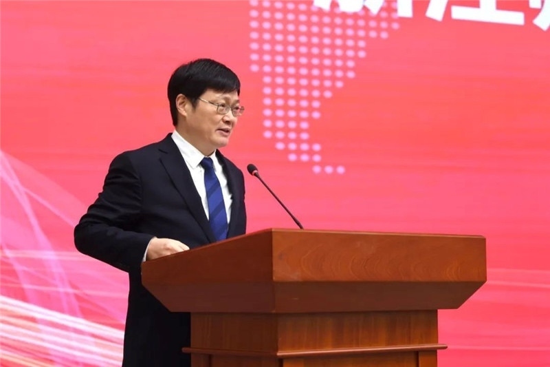 浙江師范大學(xué)校長(zhǎng)蔣云良主持會(huì)議。主辦方供圖