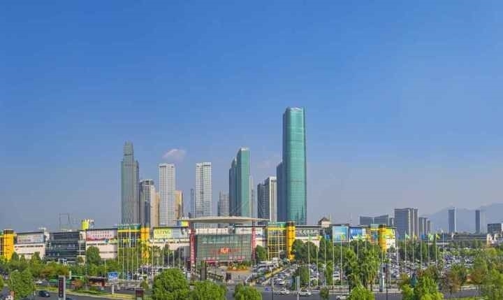 義烏城市風(fēng)貌。義烏市委宣傳部供圖