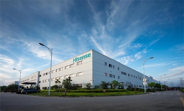 圖為海信江門(mén)“零碳工廠”。（受訪者供圖）