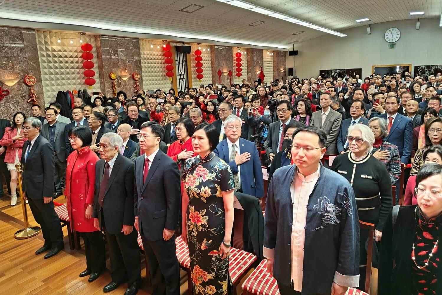 領(lǐng)區(qū)各州代表參加招待會(huì)。主辦方供圖