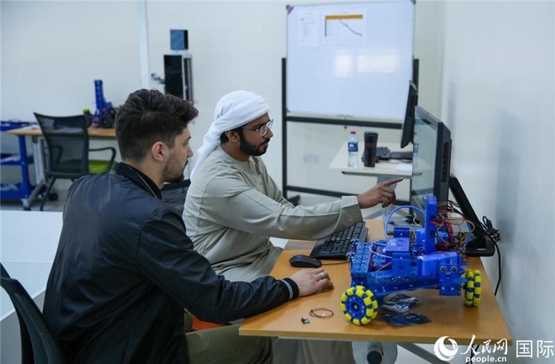 培訓(xùn)中心展示。人民網(wǎng)塔里克·易卜拉欣攝