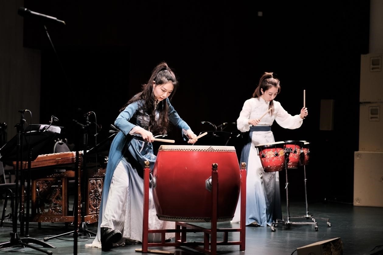 2024“歡樂春節(jié)”新春民族音樂會演出現(xiàn)場。于子恒攝