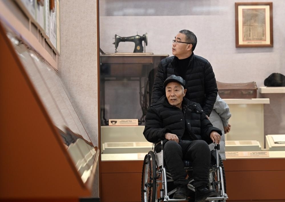 2024年1月29日，市民在平津戰(zhàn)役紀念館參觀。