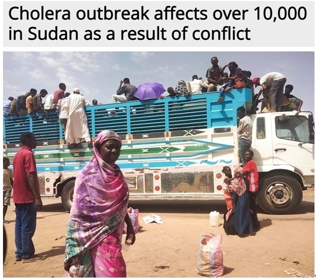 糧食危機(jī)、營(yíng)養(yǎng)不良、霍亂 蘇丹人道主義危機(jī)嚴(yán)重