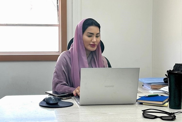 卡爾圖姆在工作中。中石化南京工程中東公司供圖