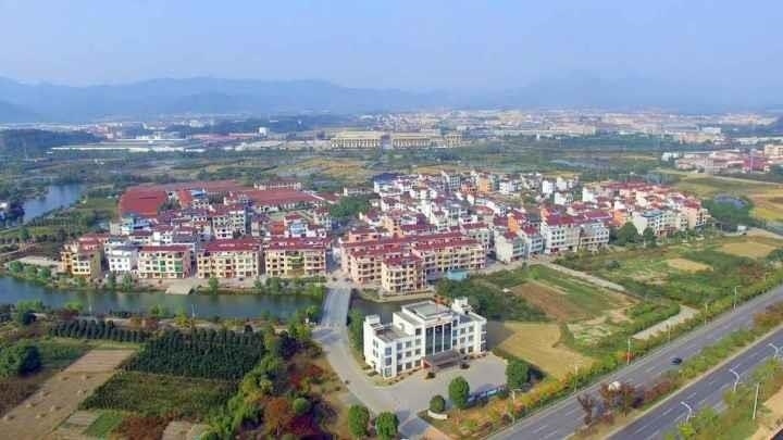 △俯瞰后陳村。