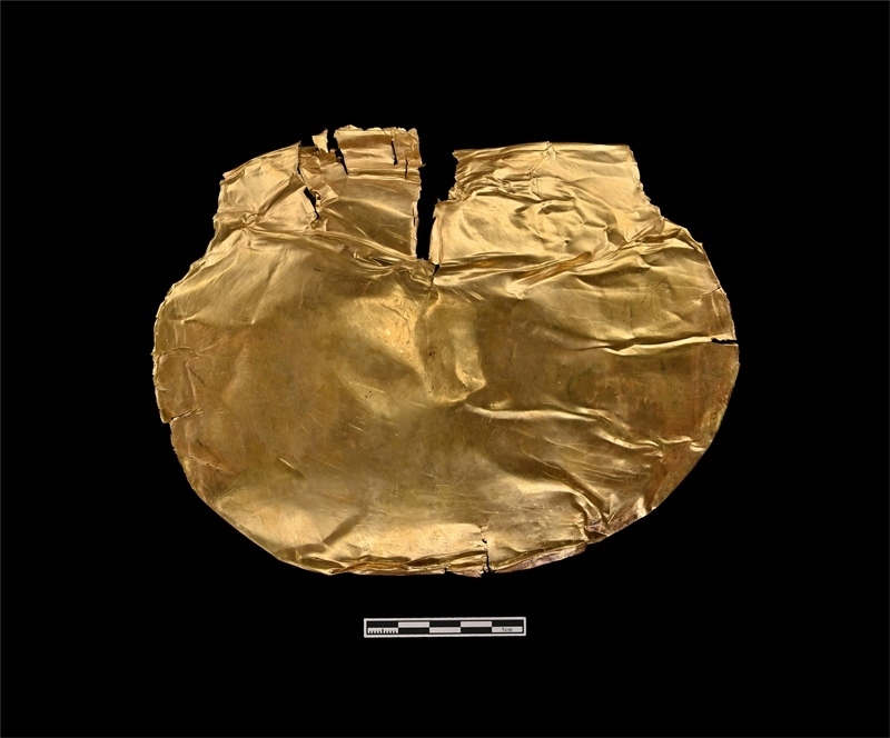 金覆面。中國文物報(bào)社供圖