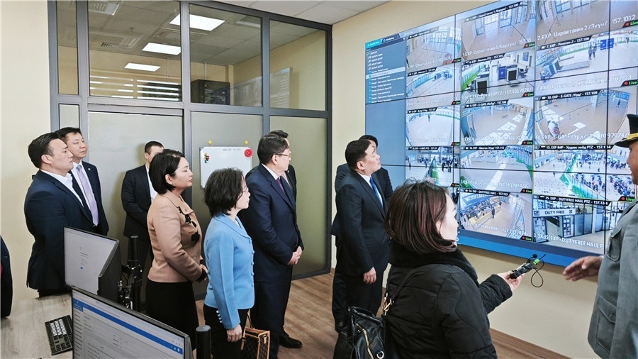 3月24日，中蒙官員考察項(xiàng)目。駐蒙古使館供圖