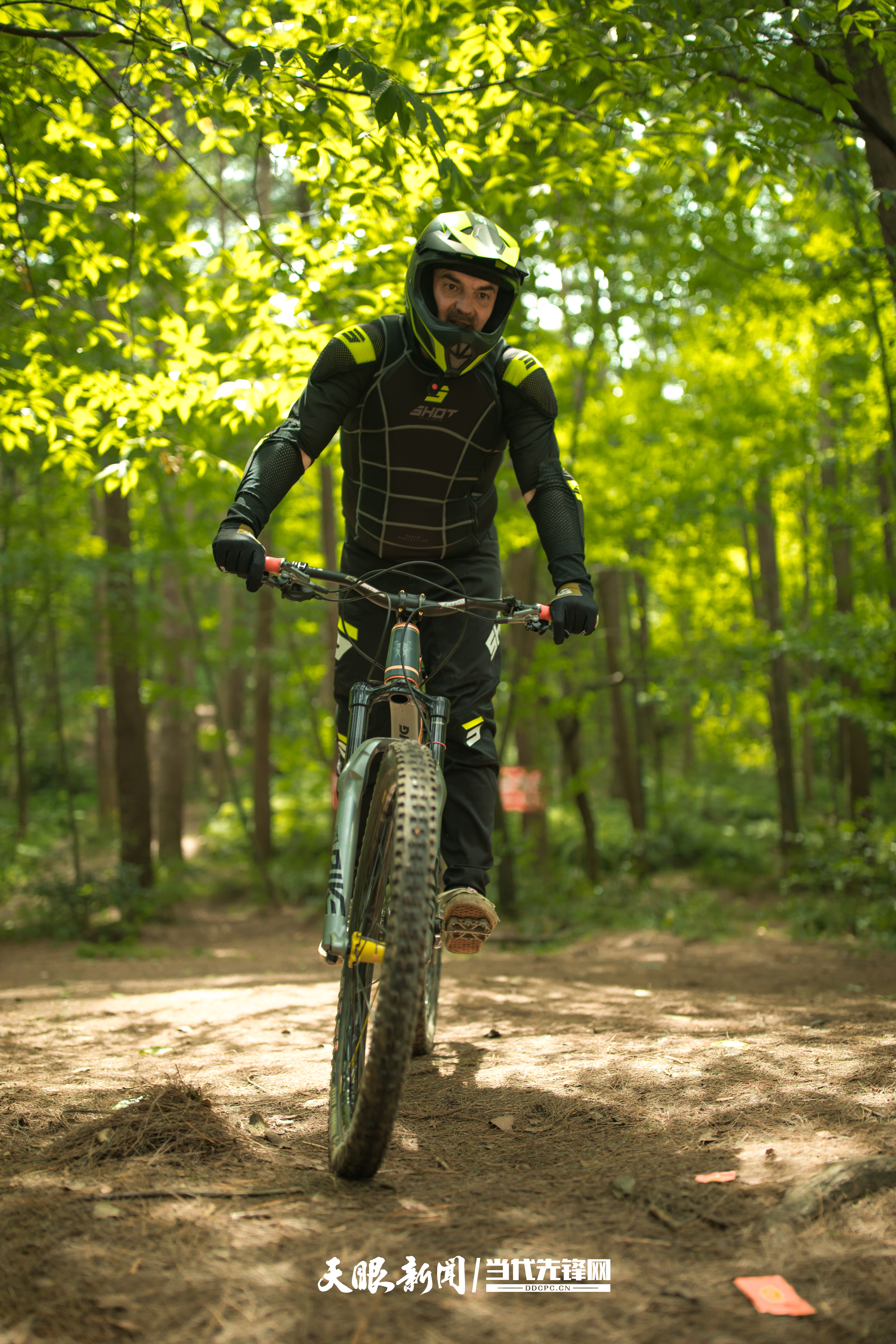 法國小輪車運動員弗雷德里克·摩爾。