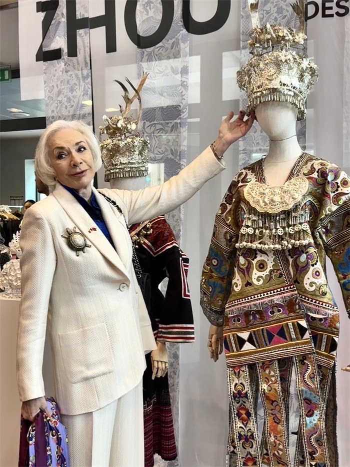 法國友人參加2024多彩貴州文化和旅游推廣周活動。主辦方供圖