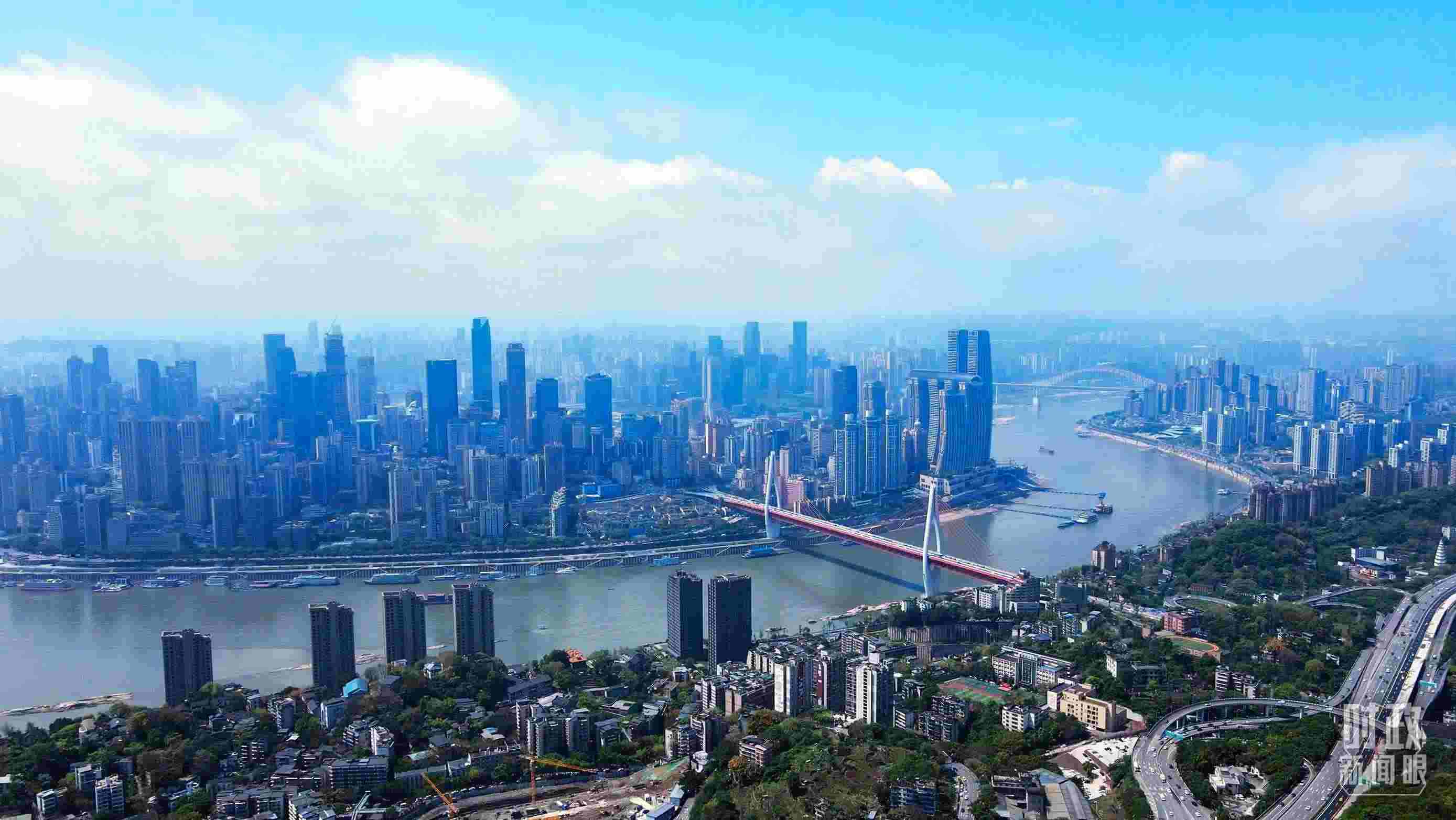 △重慶。（總臺記者謝鵬拍攝）