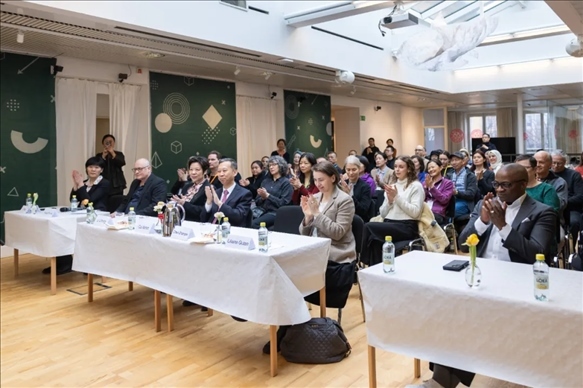 活動現(xiàn)場。中國駐瑞典大使館供圖