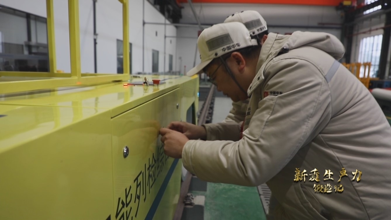 湖南株洲，算法測算團隊正在做地鐵智能化檢測試驗。