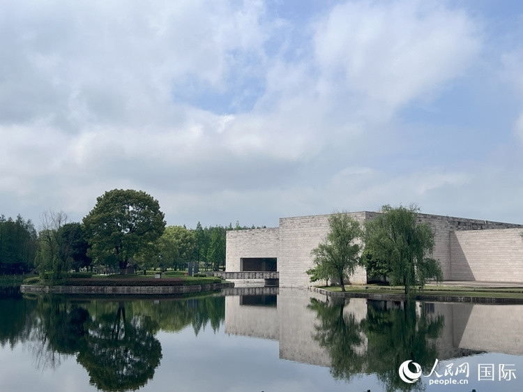 良渚博物院外觀。人民網(wǎng)記者 崔越攝