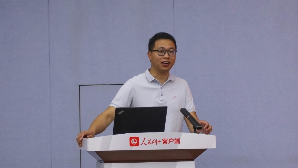 全國五一勞動獎?wù)芦@得者、90后工程師龍茂輝作主題宣講日照職業(yè)技術(shù)學(xué)院供圖