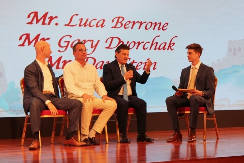 2、在故事分享環(huán)節(jié)，多名友好人士分享他們與中國的故事。 伊莎貝爾·羅德里格斯攝