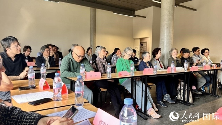 “國際青年文學共讀”活動現(xiàn)場。人民網(wǎng)記者 于超凡攝