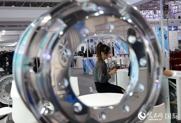 展會(huì)場(chǎng)景。人民網(wǎng)記者 管克江攝