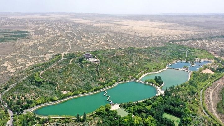 △2023年6月7日，寧夏靈武市白芨灘國家級自然保護(hù)區(qū)。