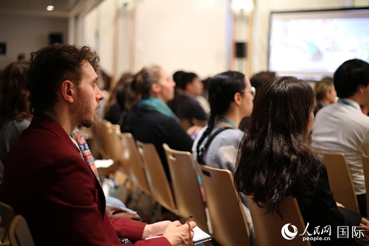 中國優(yōu)秀動畫作品推介會現(xiàn)場。人民網(wǎng)記者 于超凡攝