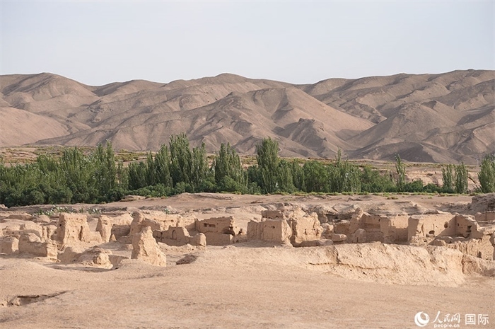 交河故城。人民網(wǎng)記者 張麗婭攝