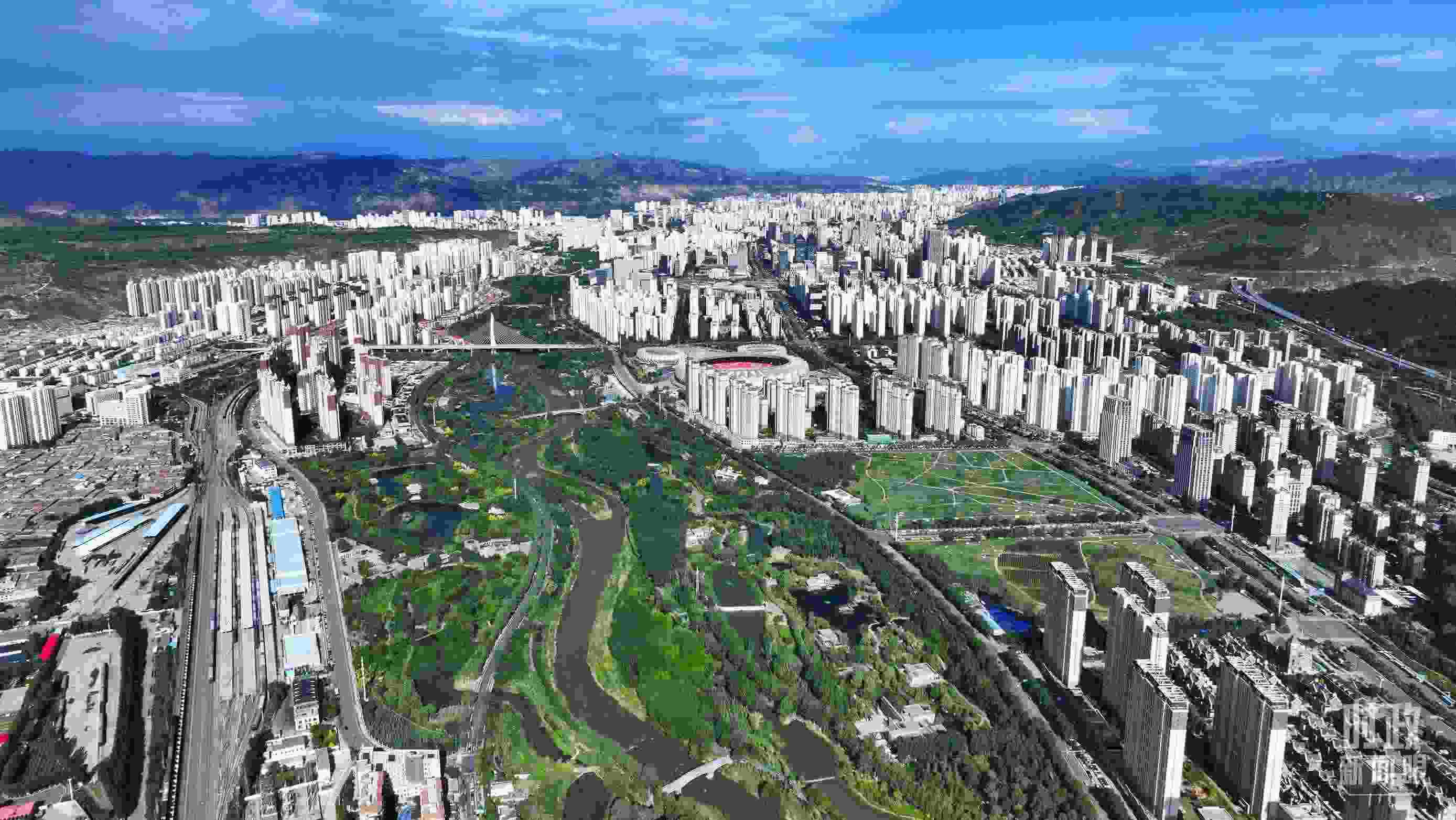 △青海西寧。（總臺央視記者范凱拍攝）