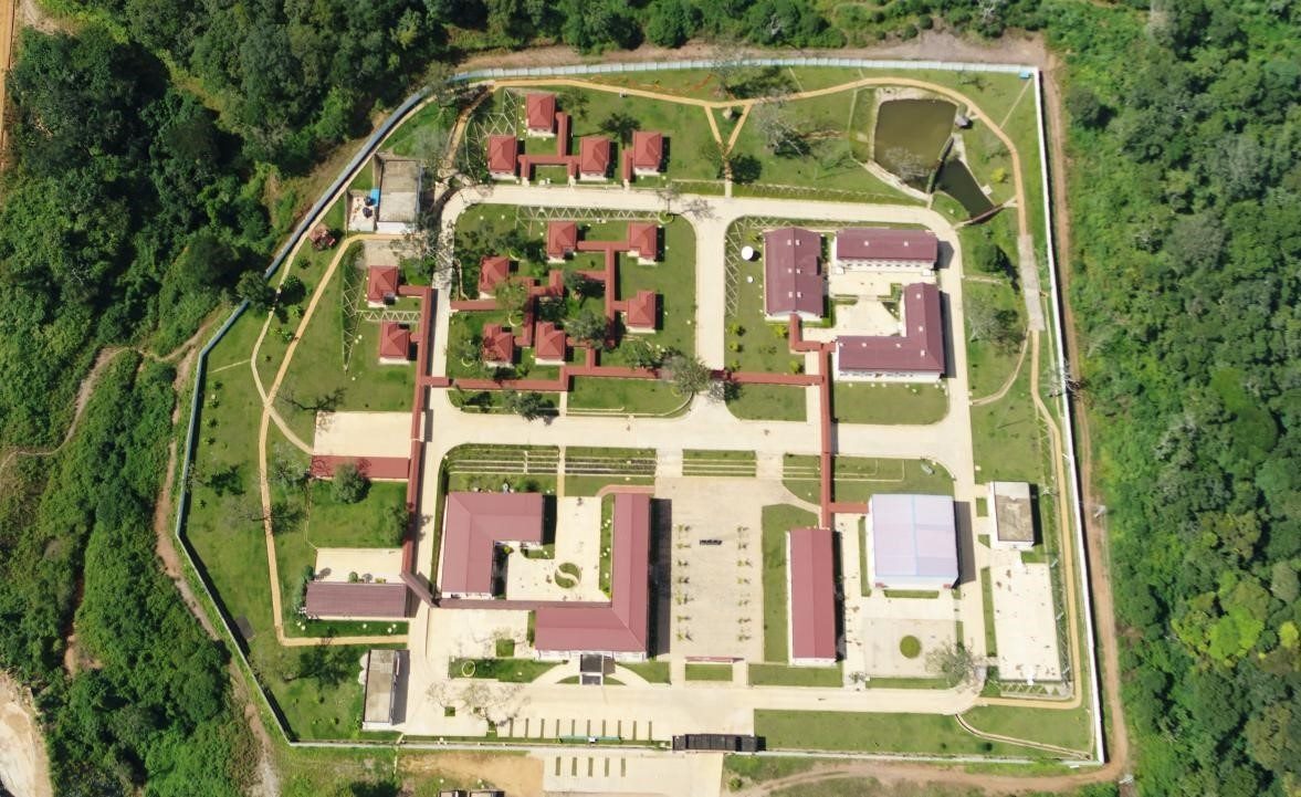 負(fù)責(zé)運(yùn)營管理剛果（金）布桑加水電站的中剛水電公司。中鐵資源集團(tuán)供圖